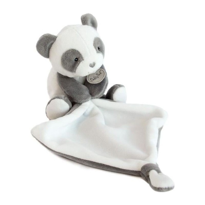 BABY NAT' Mon p'tit panda - Pantin avec doudou 17cm