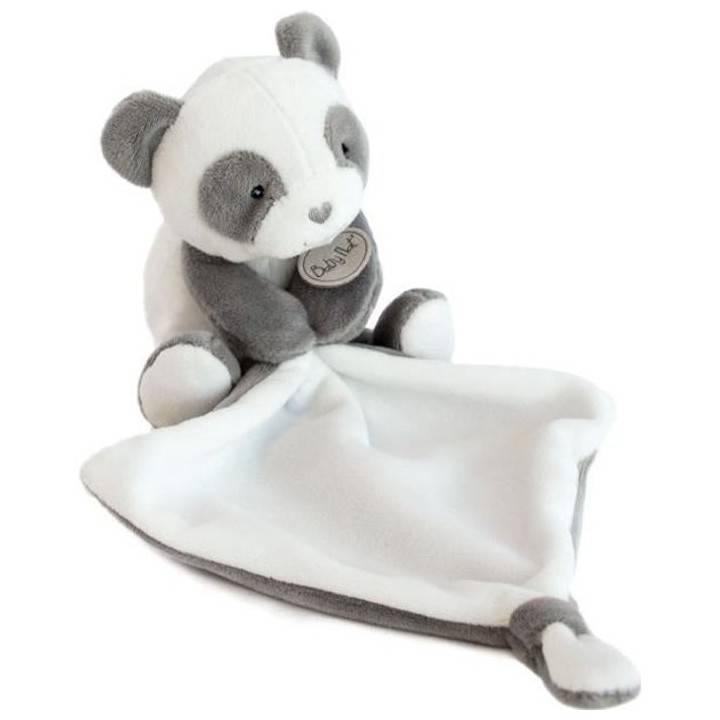 BABY NAT' Mon p'tit panda - Pantin avec doudou 17cm
