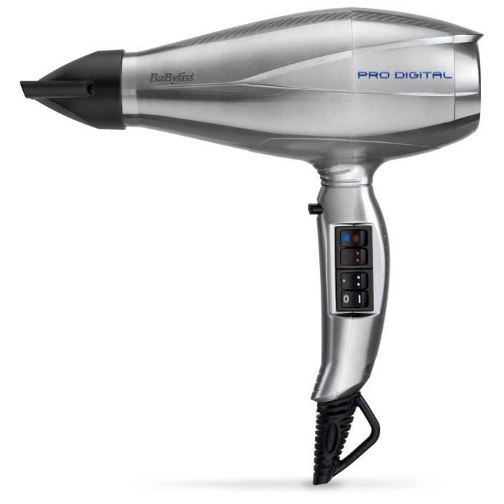 BaByliss - 6000E - Seche-cheveux Pro Digital 2200 avec Technologie Ion