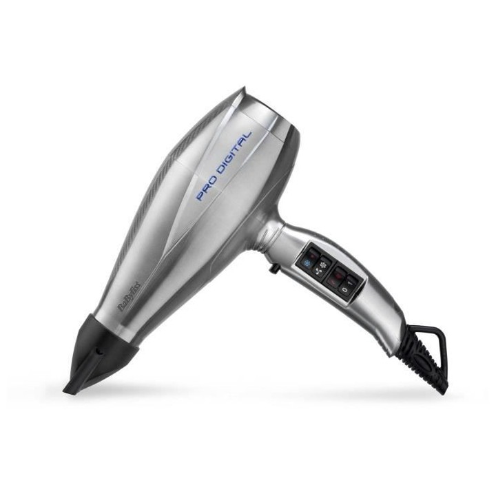 BaByliss - 6000E - Seche-cheveux Pro Digital 2200 avec Technologie Ion