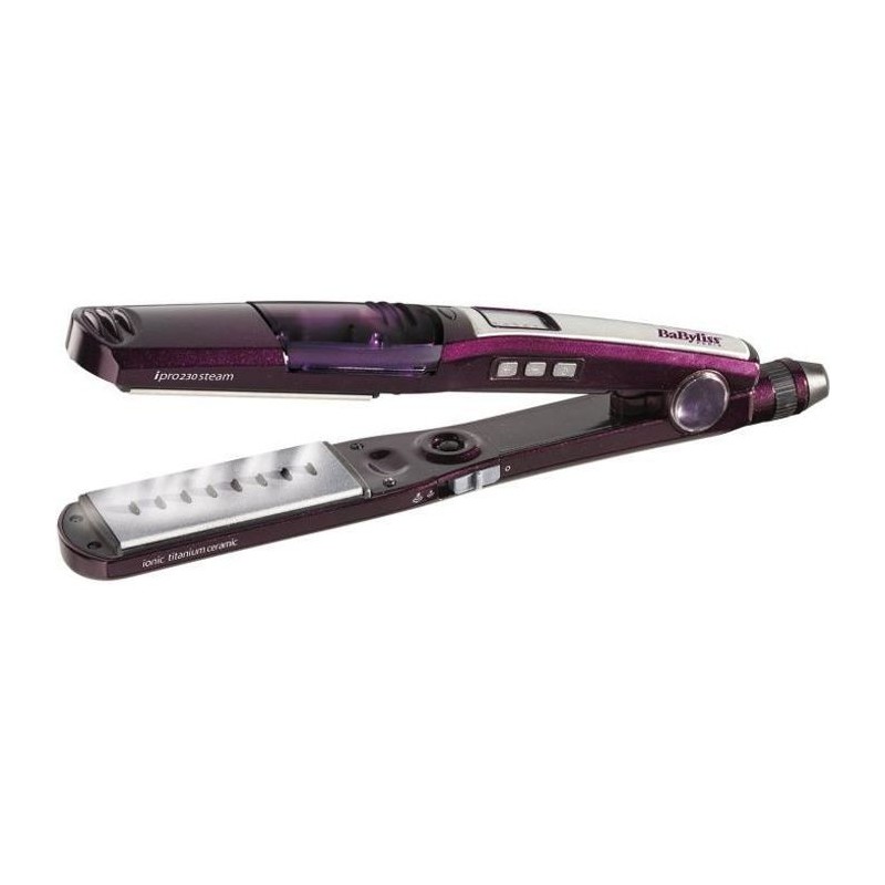 BaByliss - ST395E - Lisseur I-Pro 230 Steam avec Technologie Brillance pour un lissage ultime