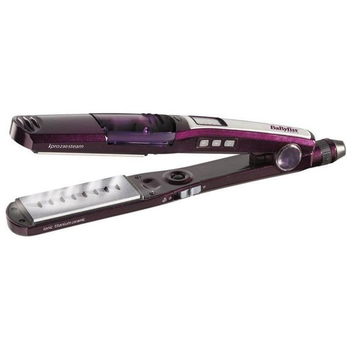 BaByliss - ST395E - Lisseur I-Pro 230 Steam avec Technologie Brillance