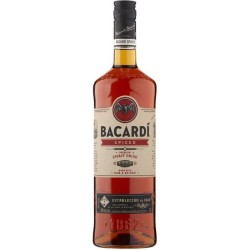 Bacardi Spiced - Rhum ambré...