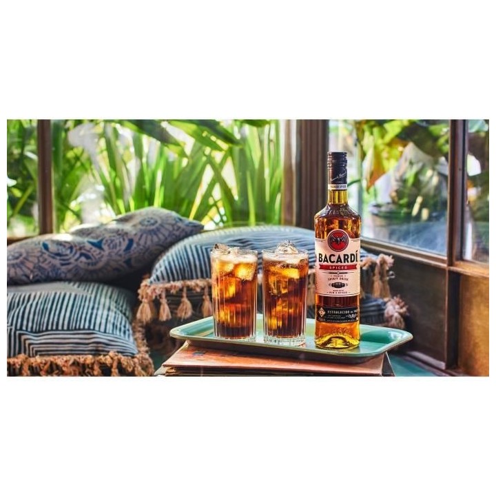 Bacardi Spiced - Rhum ambré - 35,0% Vol. - 70cl