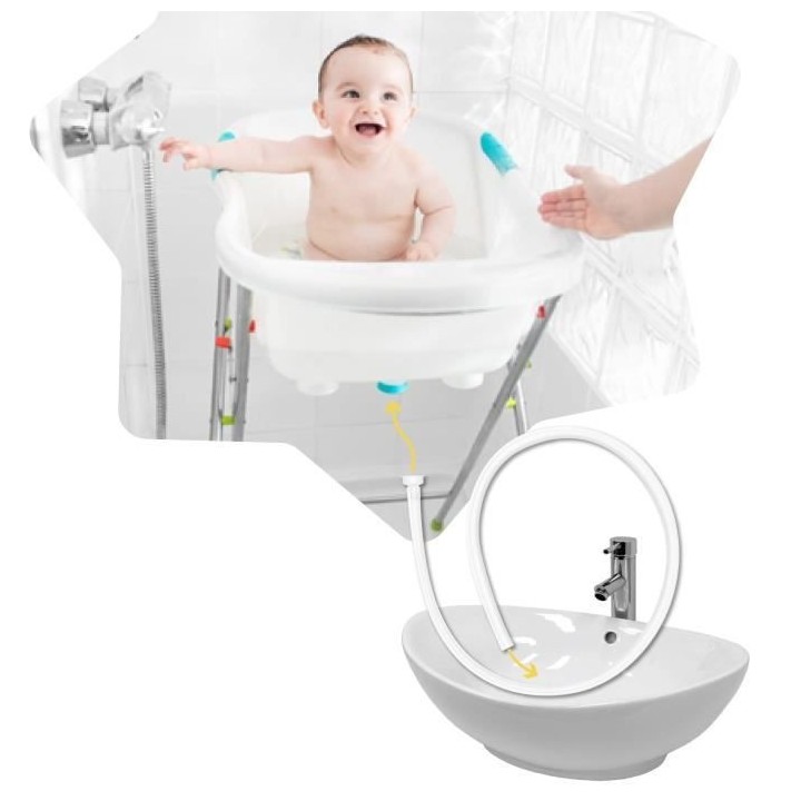Badabulle Tuyau de vidange pour Baignoire bébé ergo-ludique