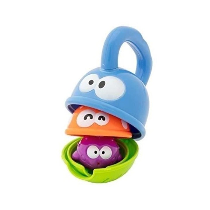 Badabulle Jouets de bain Rigolo Catch, 3 jouets dont 1 gicleur