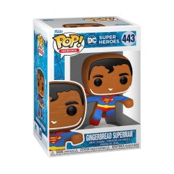 Figure à Collectionner Funko POP DC Super Heroes 443 Gingerbread Superman