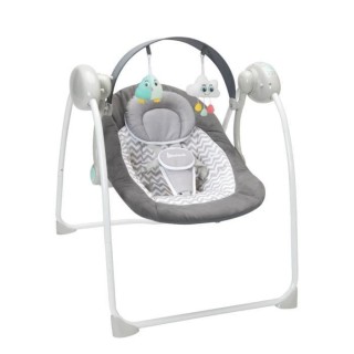 BADABULLE Balancelle Confort, 3 vitesses de balancement, 8 berceuses i