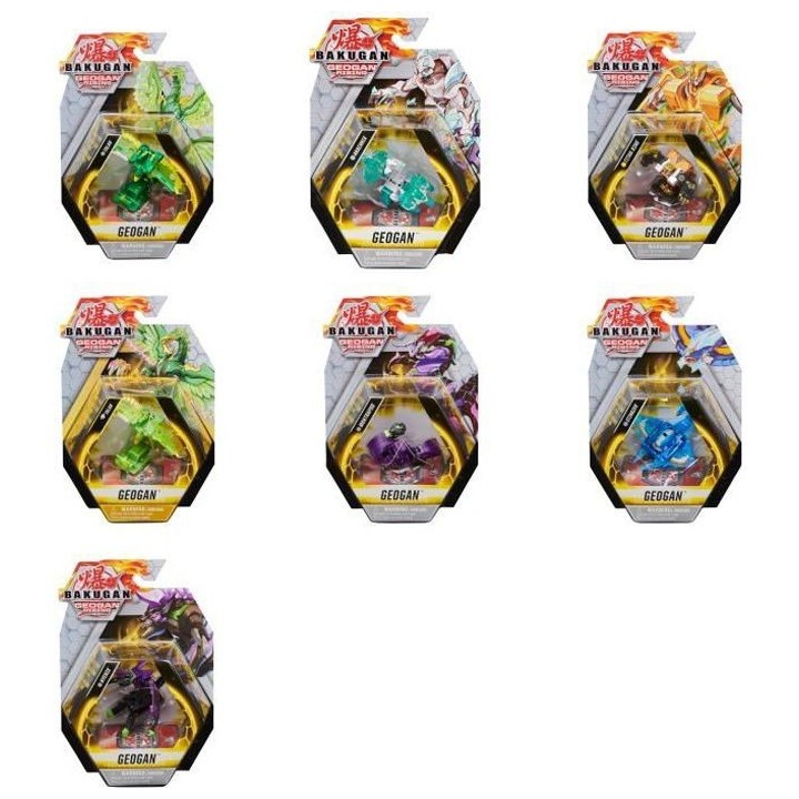 BAKUGAN GEOGAN RISING - PACK 1 GEOGAN SAISON 3 - 6059850 - Bille Bakug