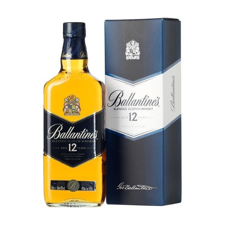 Ballantines - 12 ans - Whisky - 40,0% Vol. - 70cl
