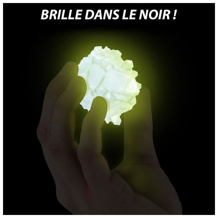 BANDAI National Geographic - Kit de Cristaux vert - A partir de 8 ans