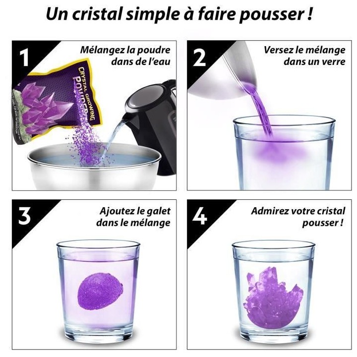 NG Kit de Cristaux violet