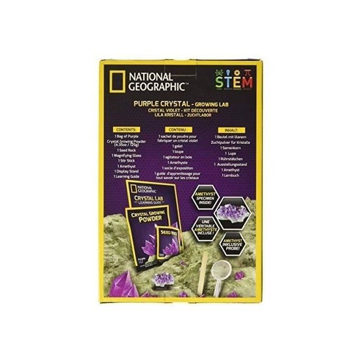 BANDAI National Geographic - Kit de Cristaux