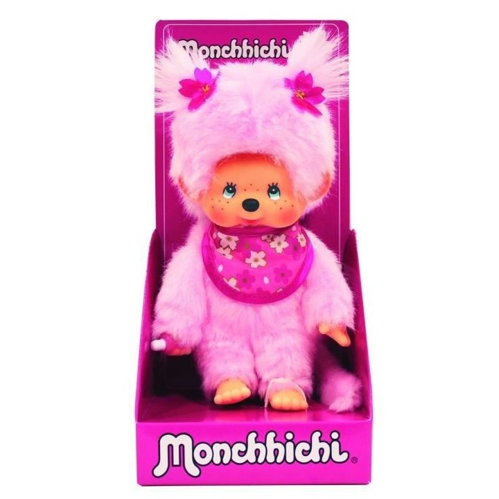 MONCHHICHI Peluche Pinky