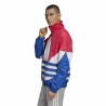 Veste de Sport Unisexe Adidas Originals Trefoil Rouge Bleu