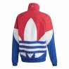 Veste de Sport Unisexe Adidas Originals Trefoil Rouge Bleu