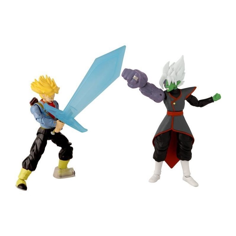 Bandai - Figurine Dragon Stars 17 cm - Battle Pack - Future Trunks vs Fusion Zamasu