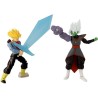 Bandai - Figurine Dragon Stars 17 cm - Battle Pack - Future Trunks vs Fusion Zamasu