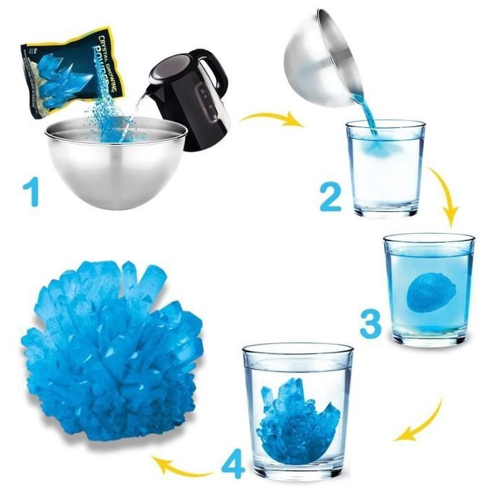 BANDAI National Geographic - Mini Kit Cristal - modele aléatoire