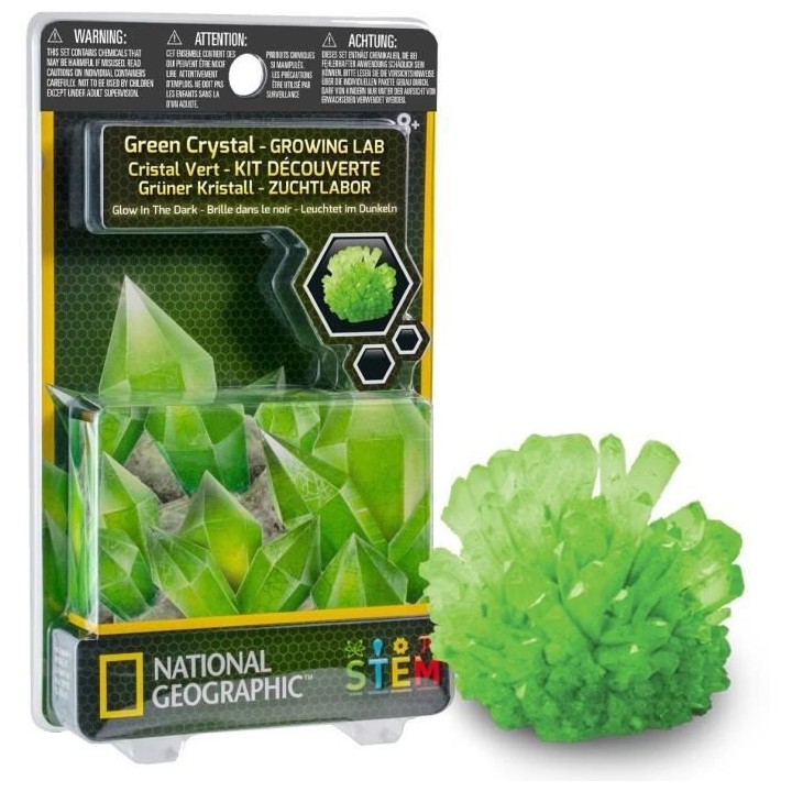 BANDAI National Geographic - Mini Kit Cristal - modele aléatoire