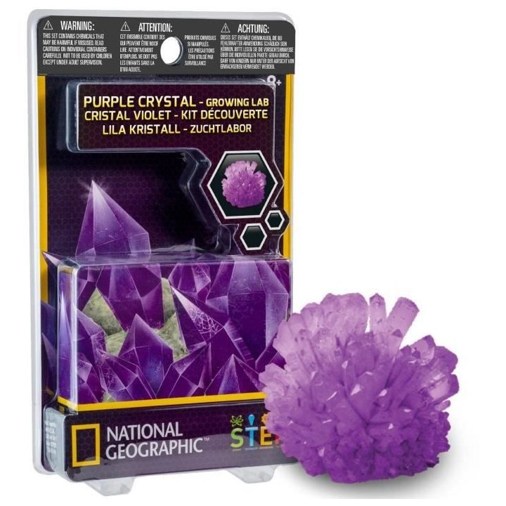 BANDAI National Geographic - Mini Kit Cristal - modele aléatoire