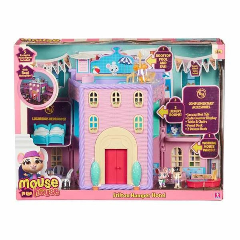 Playset Bandai Mouse In the House Stilton Hamper Hotel 33 x 25 x 9 cm