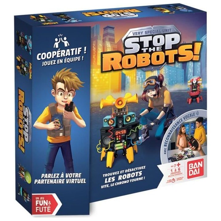Very Special Unit : Stop the Robots - Jeu de société collaboratif