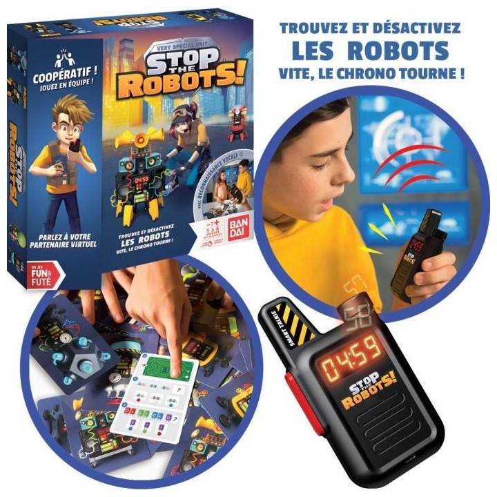 Very Special Unit : Stop the Robots - Jeu de société collaboratif