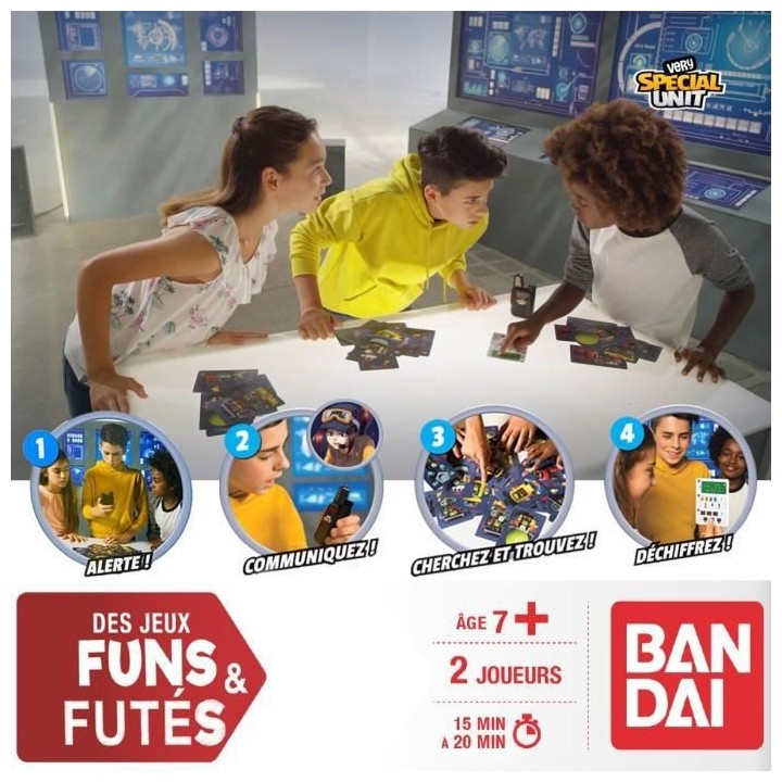 Very Special Unit : Stop the Robots - Jeu de société collaboratif