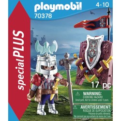 Playset Playmobil 70378A Chevalier Médiéval 70378 (17 pcs)