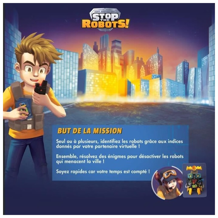 Very Special Unit : Stop the Robots - Jeu de société collaboratif