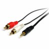 Câble Audio Jack vers 2 RCA Startech MU6MMRCA 1,8 m