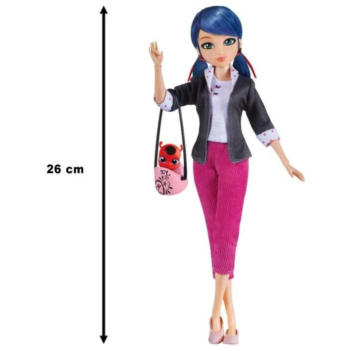 Miraculous Ladybug - Poupée mannequin 26 cm Marinette - BANDAI