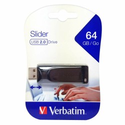 Clé USB Verbatim 98698 Noir 64 GB