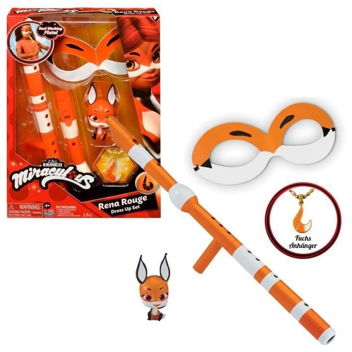 BANDAI - Miraculous Set de transformation - Rena Rouge