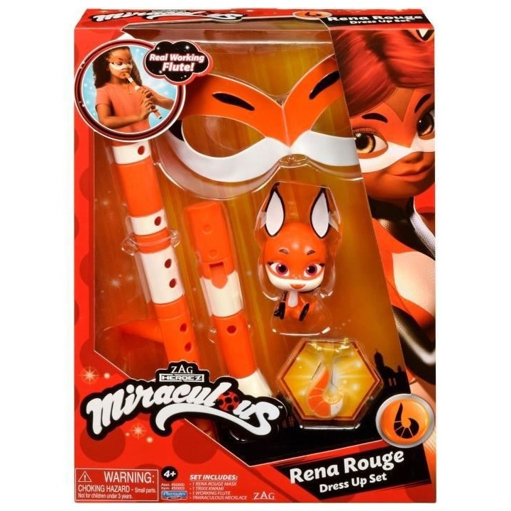 BANDAI - Miraculous Set de transformation - Rena Rouge