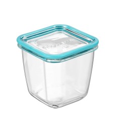 Panier-repas carré avec couvercle Bormioli Rocco Frigoverre Future Transparent verre 750 ml (12 Unités)