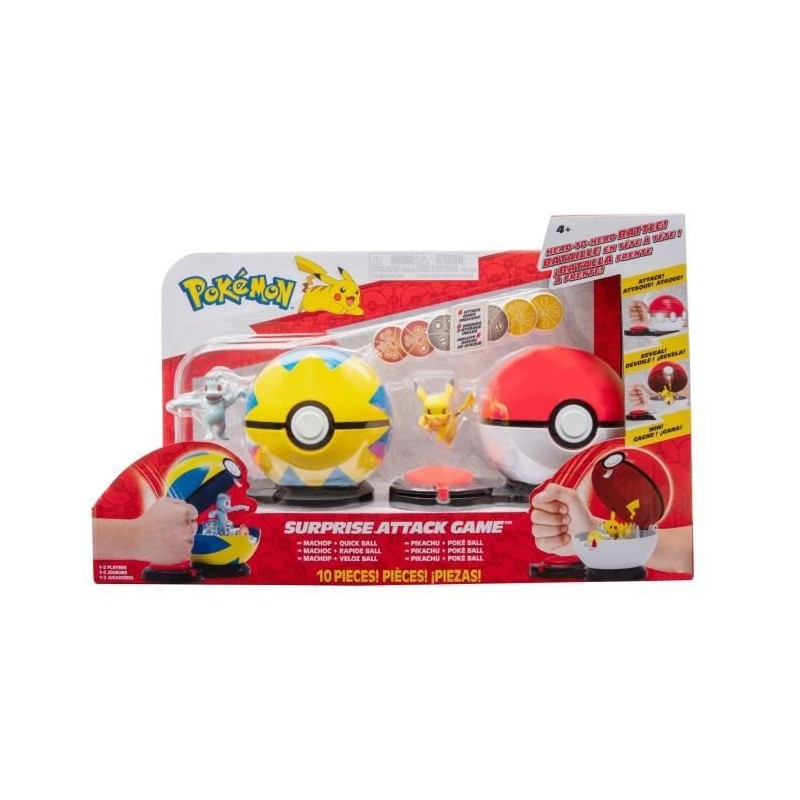 BANDAI POKEMON Poké Ball Attaque Surprise