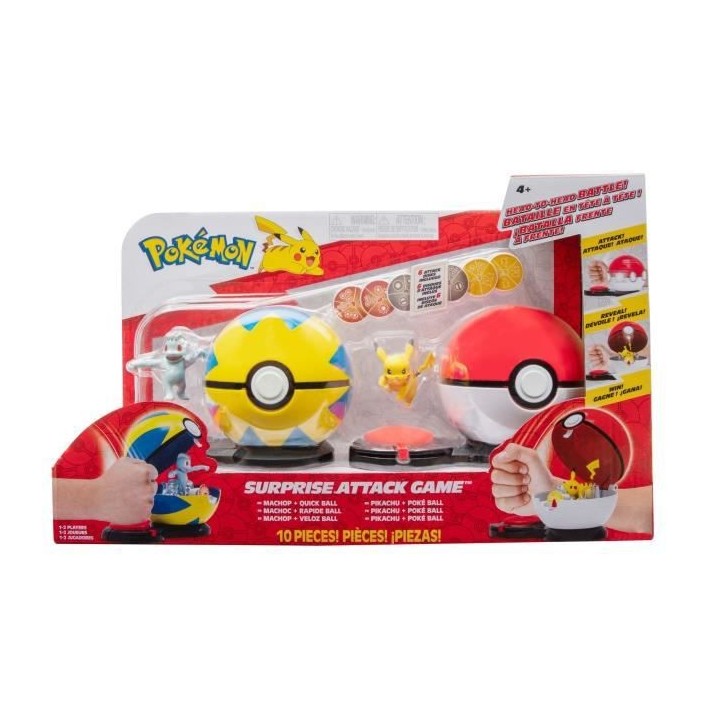 BANDAI POKEMON Poké Ball Attaque Surprise