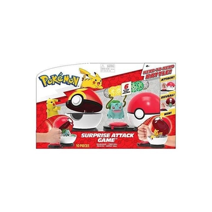BANDAI POKEMON Poké Ball Attaque Surprise