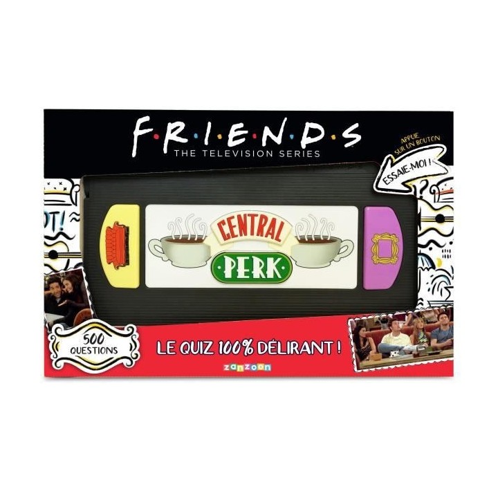 Friends : Le Quiz 100% délirant ! - Quiz jeu d'ambiance - BANDAI