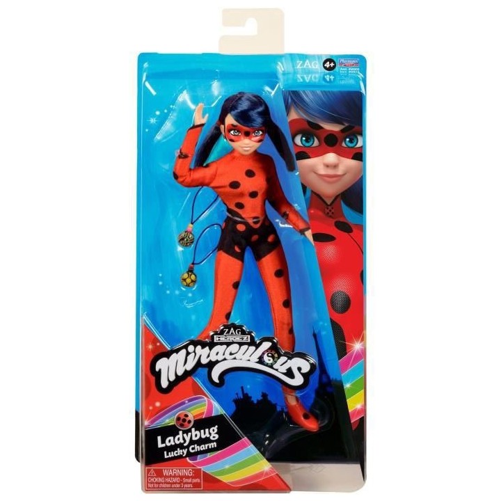 Poupée Miraculous 26 cm - BANDAI - Ladybug Lucky Charm