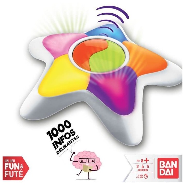 BANDAI - Jeu de société Vrai ou Faux