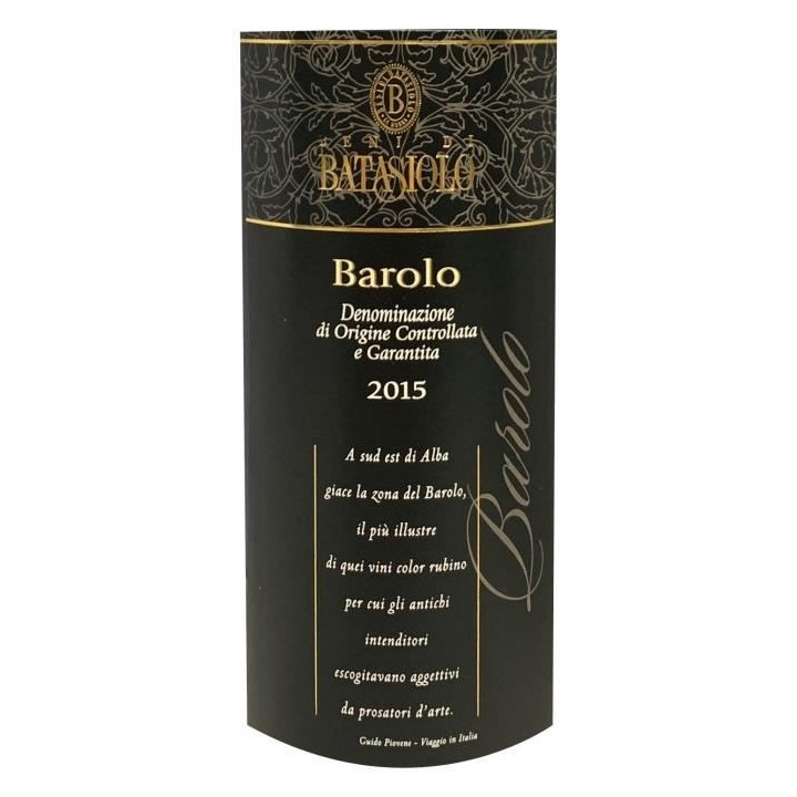 Domaine Beni Di Batasiolo 2015 Barolo - Vin rouge d'Italie