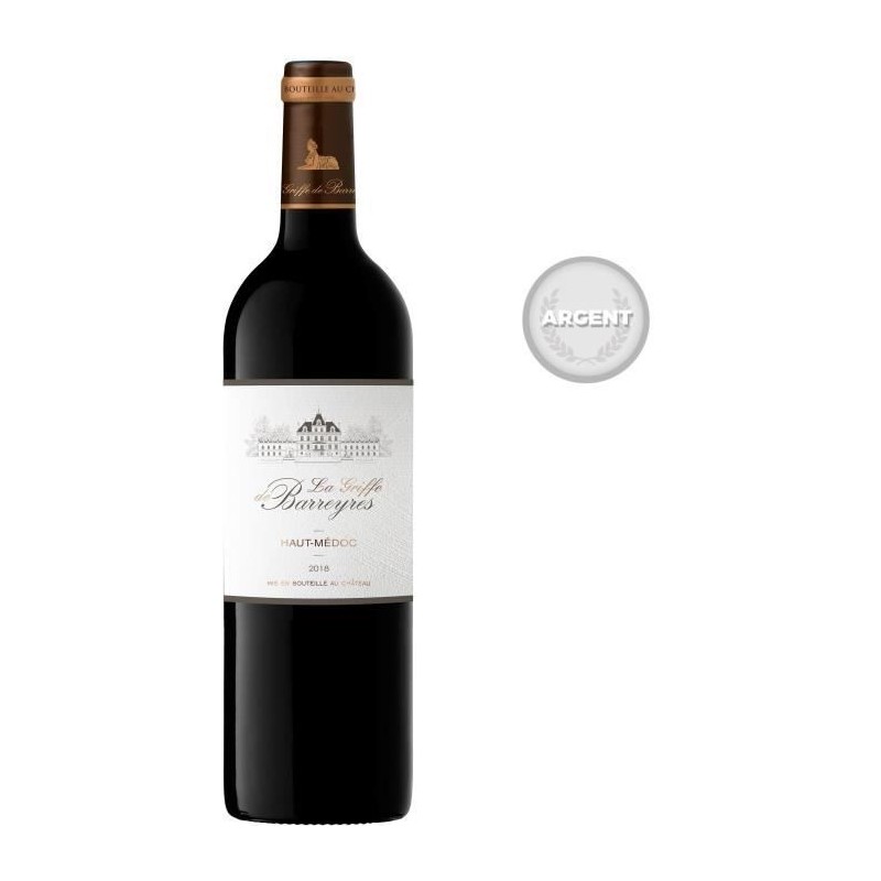 La Griffe de Barreyres 2018 Haut-Médoc - Vin rouge de Bordeaux