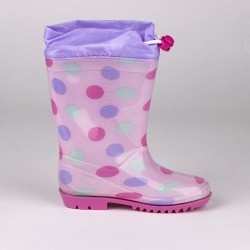 Bottes en Caoutchouc pour Enfants Minnie Mouse Rose