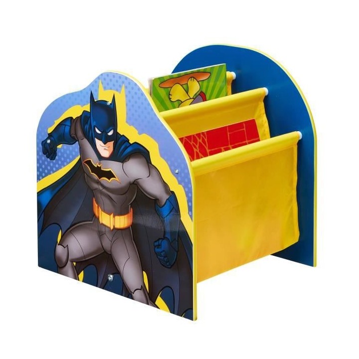 BATMAN Bibliotheque a pochettes pour enfants