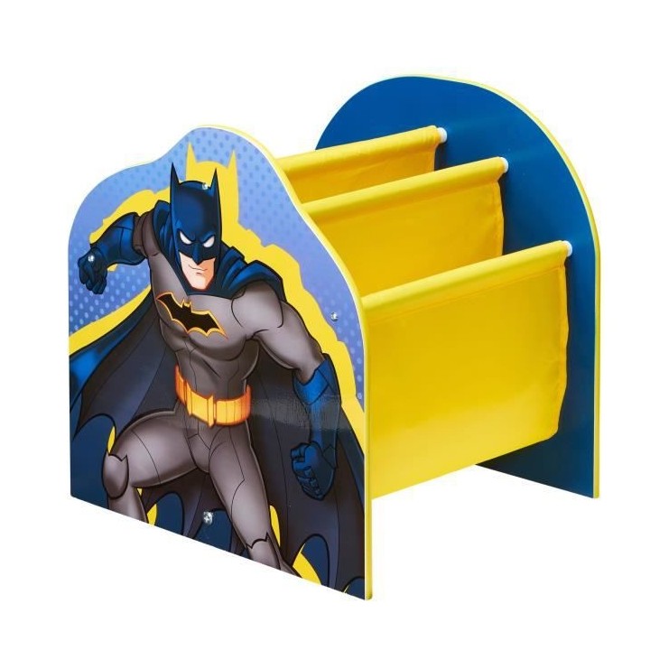 BATMAN Bibliotheque a pochettes pour enfants