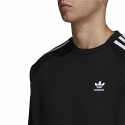 Sweat sans capuche homme Adidas 3 stripes Noir