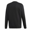 Sweat sans capuche homme Adidas 3 stripes Noir